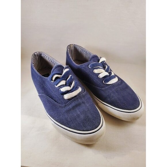 Vintage Cole Haan Kayla Navy Sneakers Women’s 7M Made in Korea 90s Style - Picture 1 of 8